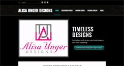 Desktop Screenshot of alisaungerdsgns.com